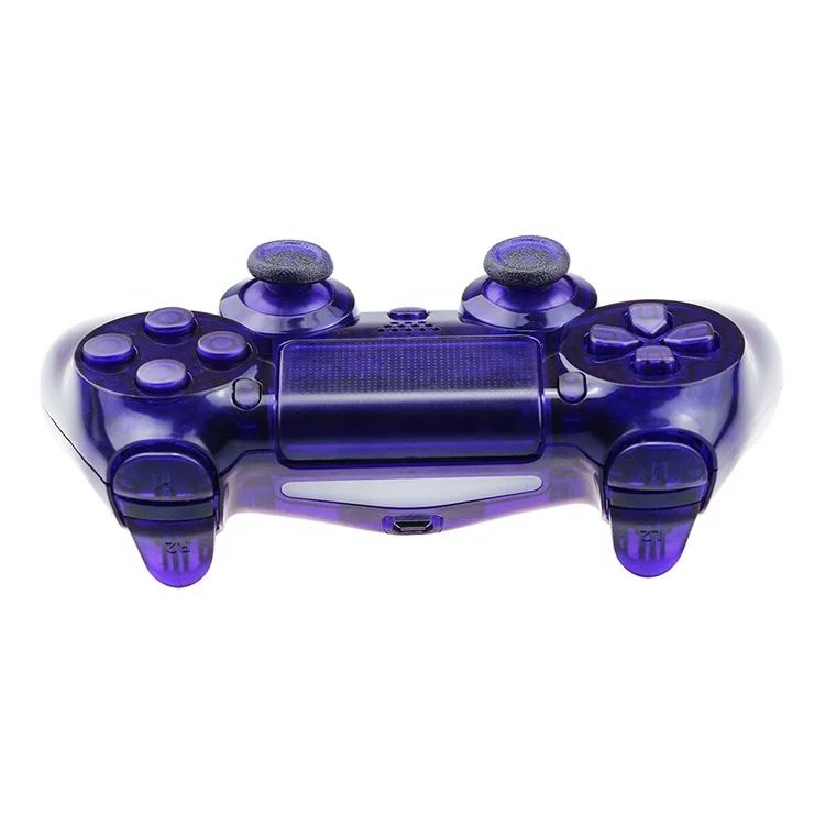 Transparent Controller Clear Housing Shell Case for PS4 PlayStation 4