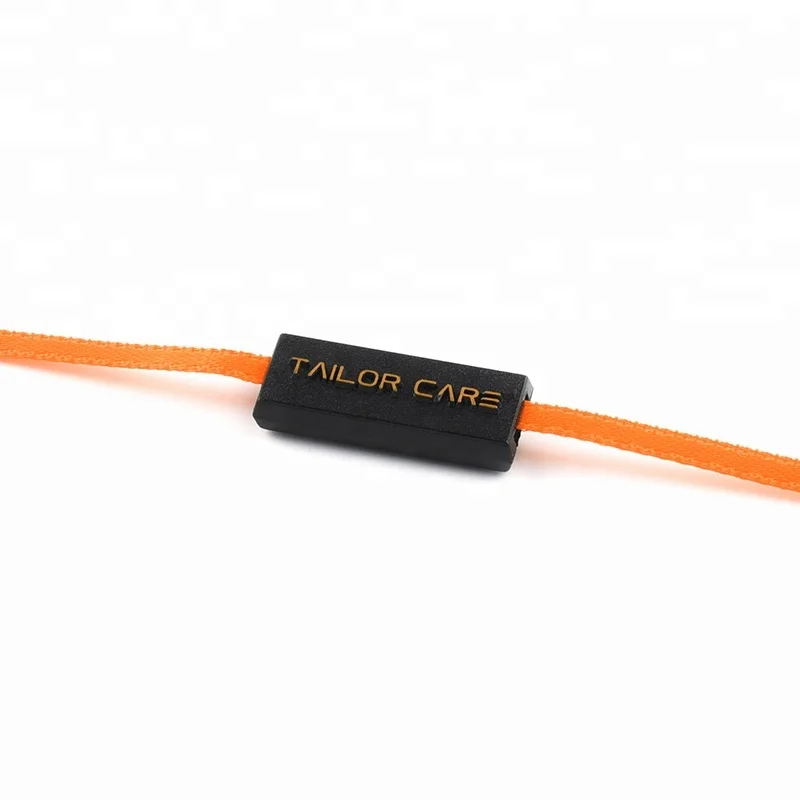 Custom Design New China Security Orange Hang Tag String