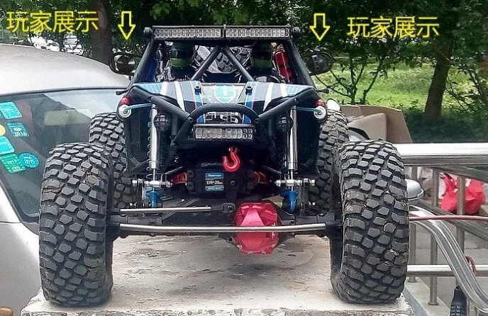 1/7 1/8 1/10 RC Racing Car Rear View Mirror Metal Hobby Style Radio Control for King of the Hammers Trophy Truck Off-Road Buggy