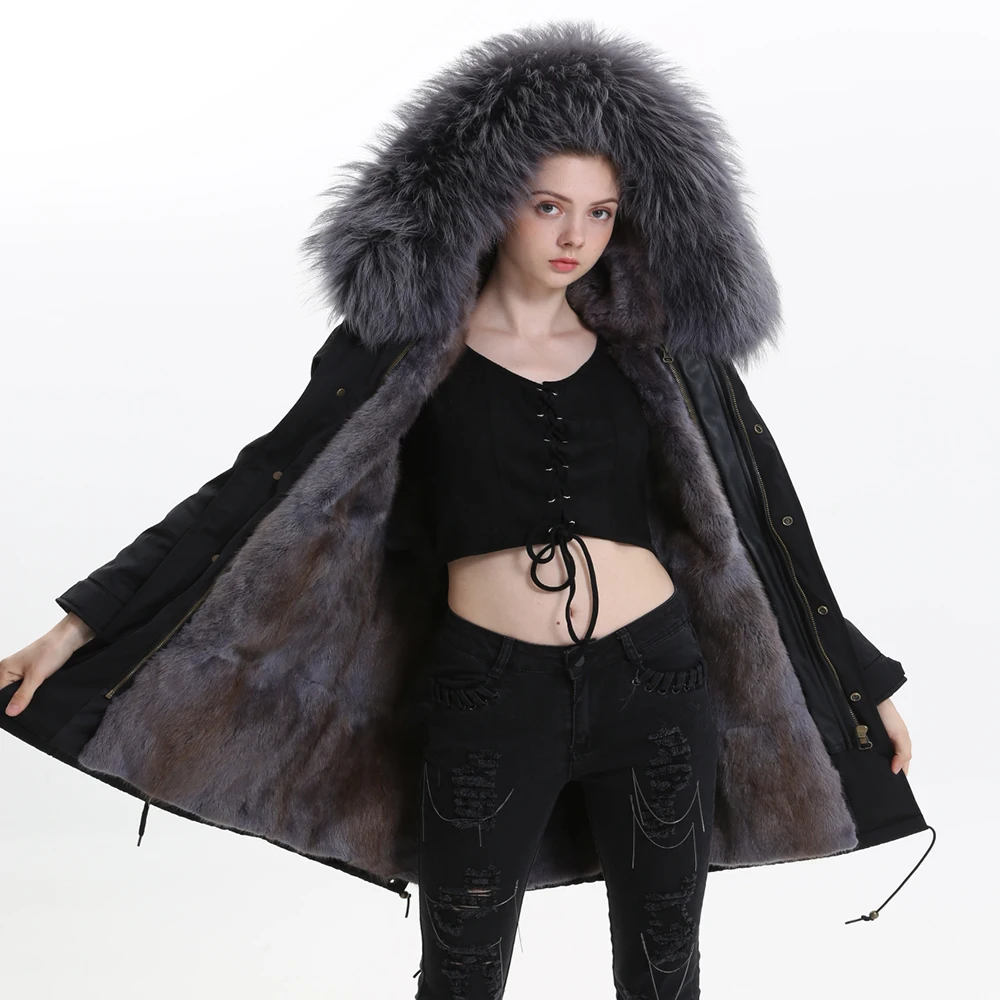 fur parka
