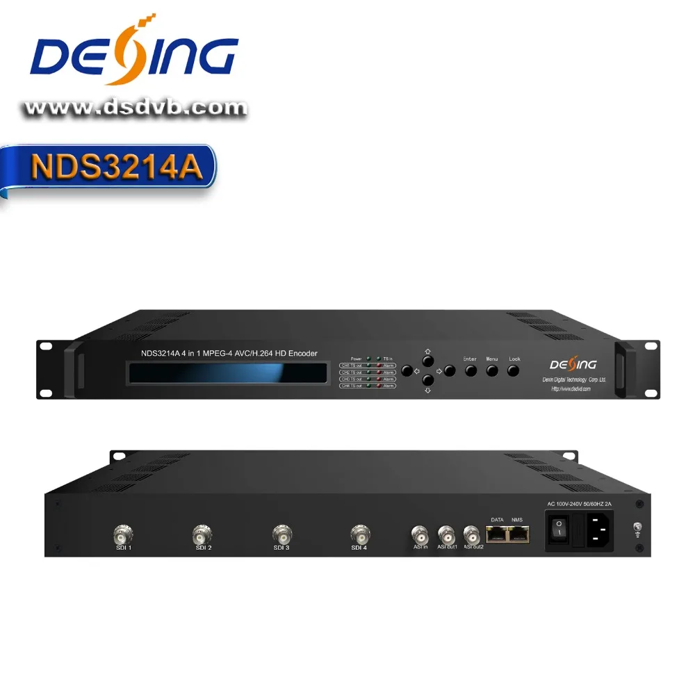 NDS3214A 1080P full hd 4 channel hd sdi to ip encoder| Alibaba.com