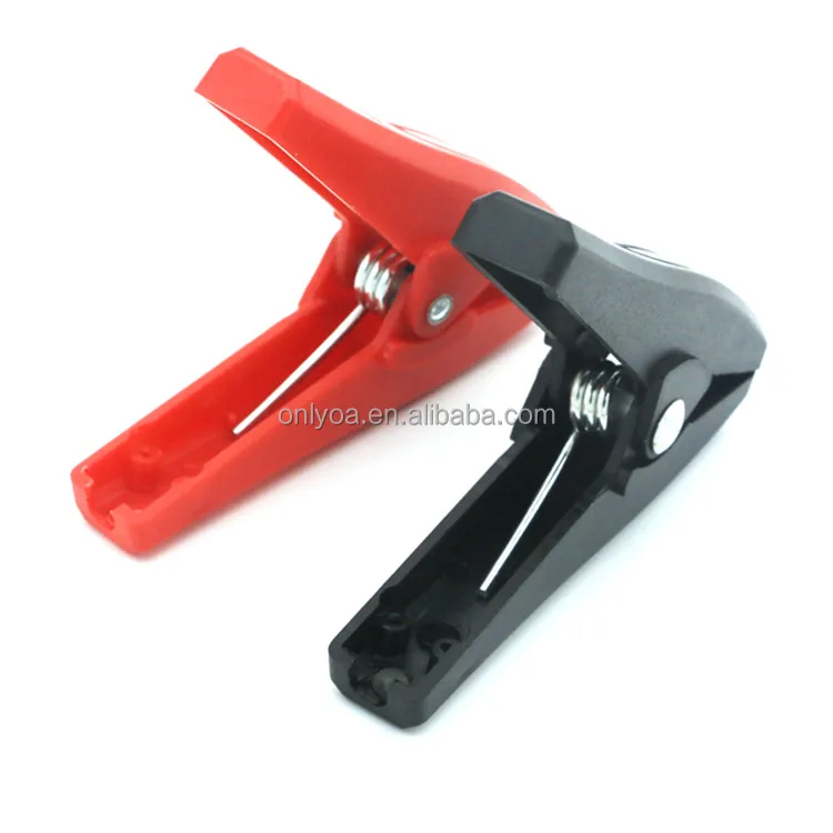 Изолированный зажим крокодил для автомобильного аккумулятора 90 мм 100