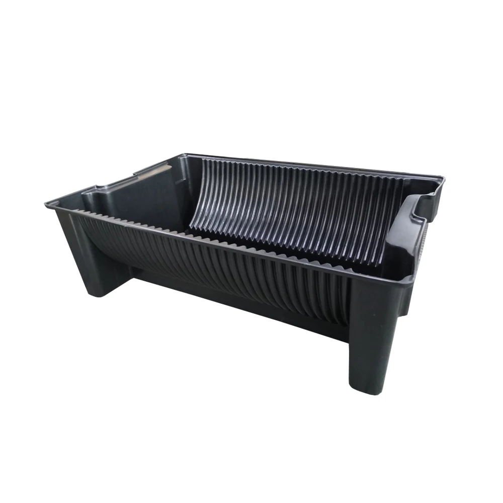 Черный 550*350*175 мм жесткий настенный PP пластиковый ESD держатель катушки SMT для электронной