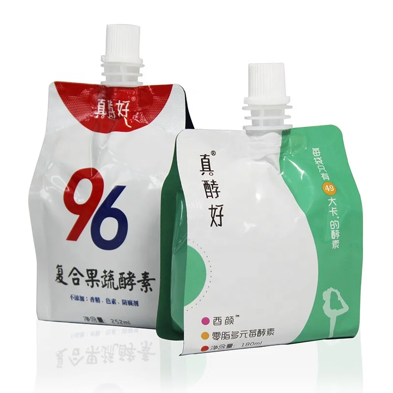 
OEM коллагеновые Пептиды с подставкой без носика гибкая упаковка рыбы коллагеновый напиток в пластиковой упаковке мешок private label 