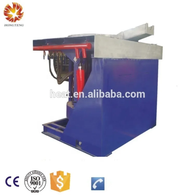 Water Cooled Quick Start Continuous Melting KGPS MF Induction Furnace 15 Ton
