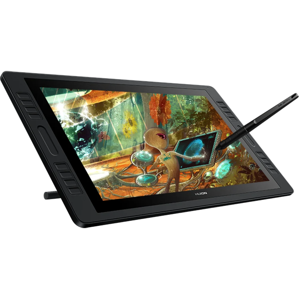 Professional Huion Gt-192 Anti-glare Glass Dual Touch Bars Battery-free  Graphic Pen Display - Buy Graphic Pen Display,Interactive Pen Displays,Lcd  Pen Display Product on Alibaba.com