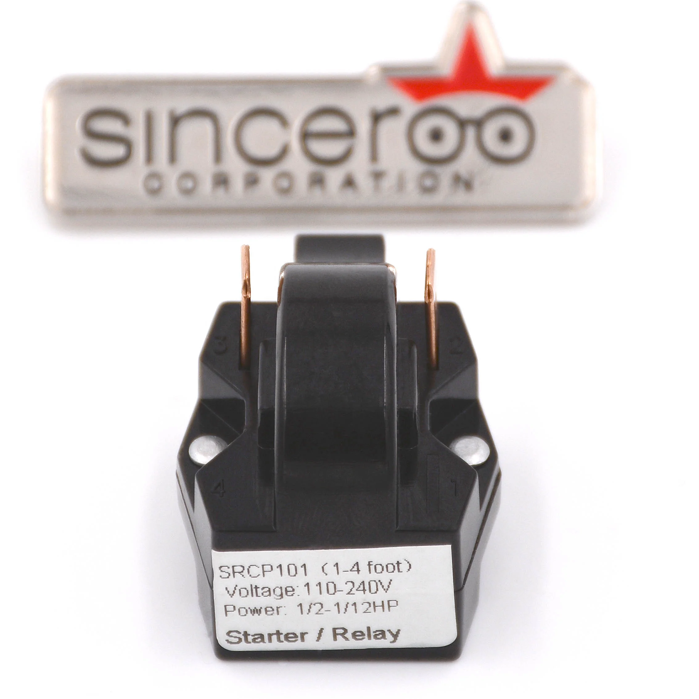 PL9 Start Relay Refrigerator PTC Ohm 3 Pin for Vissani Danby Compressor Solid State Relays