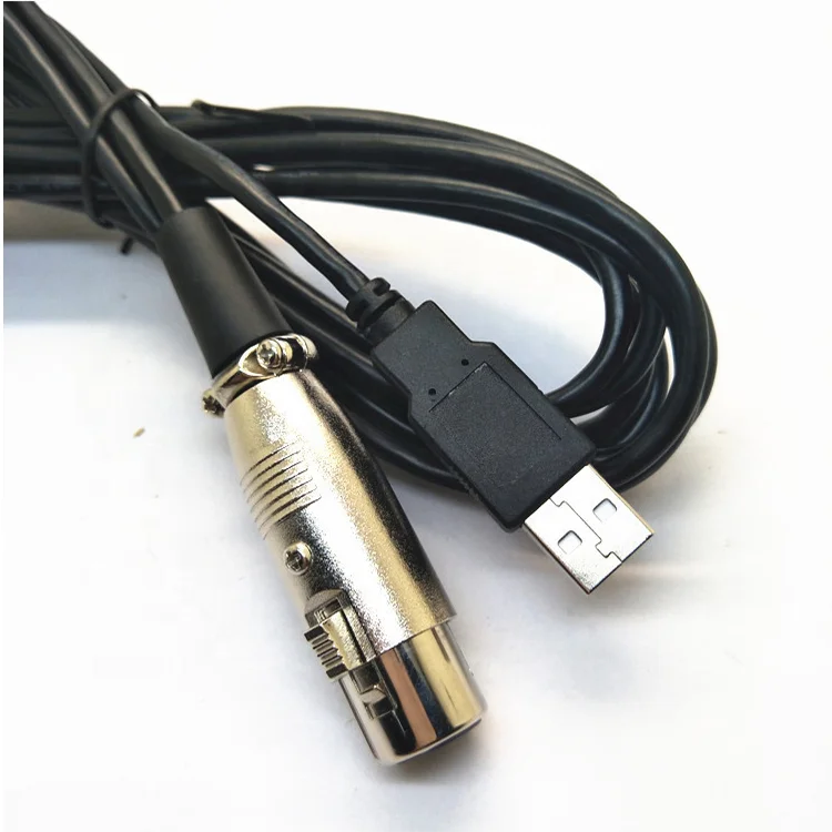 xlr cable to usb converter adapter