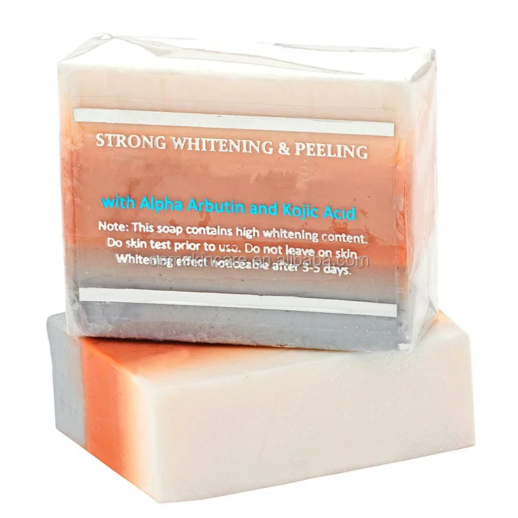 premium maximum whitening/peeling soap with/ glutathione arbutin and kojic acid Premium Arbutin and Kojic Acid Best Glutathiones Whitening Soap