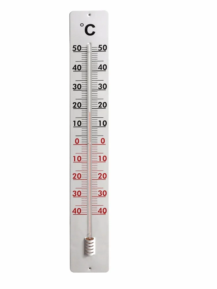 Easy-Reading Extra Super Large Giant Glass Tube Outdoor Garden Thermometer H900mm
