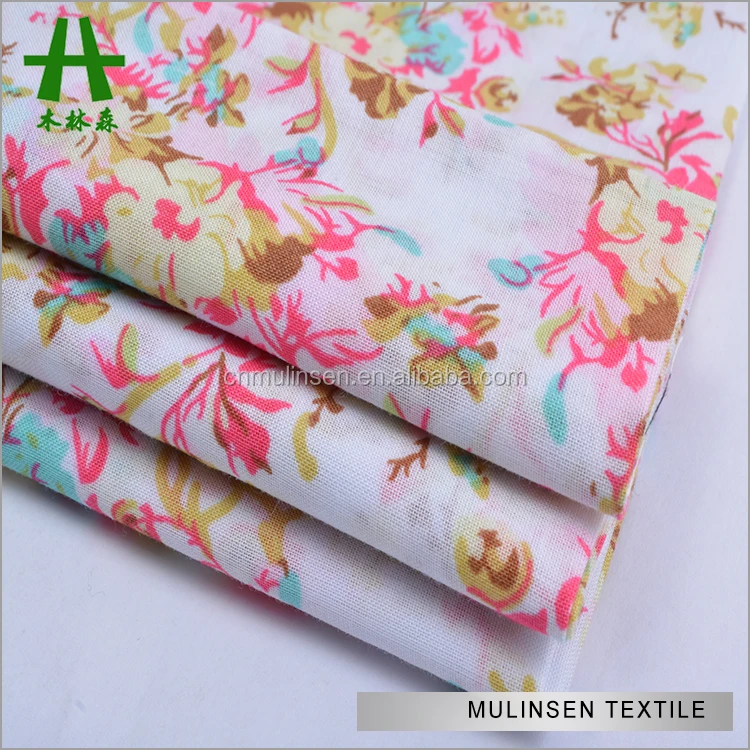 
 Mulinsen текстильный принт тканый 100 хлопок вуаль ткань для продажи  