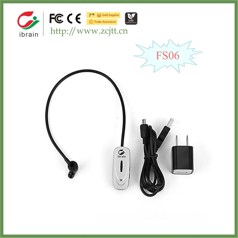bluetooth air tube headset
