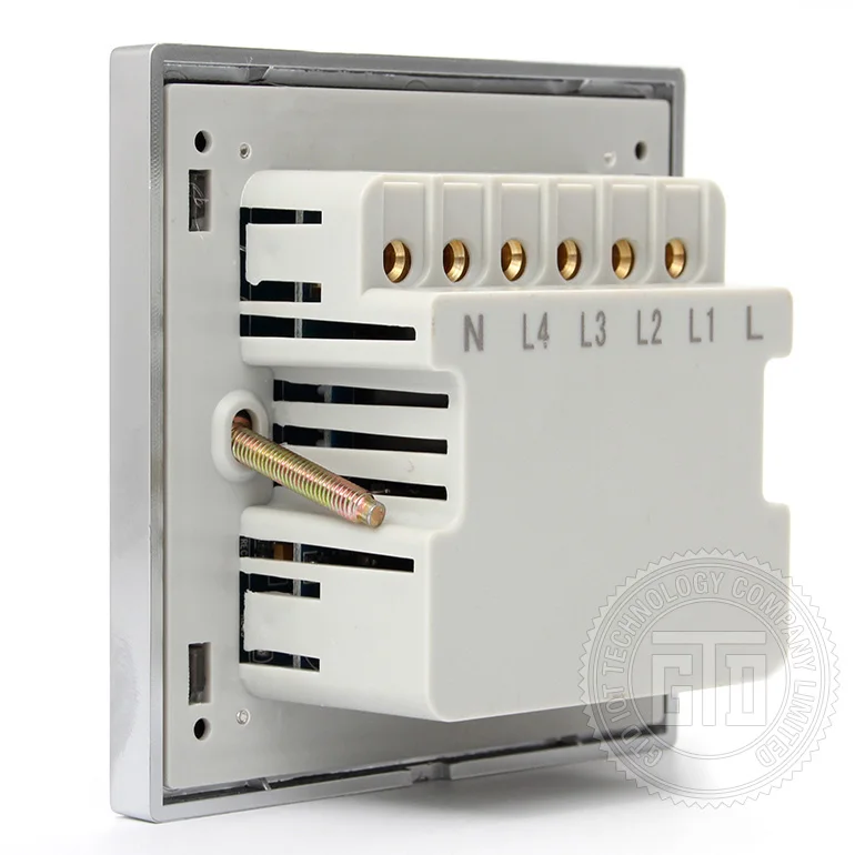Wireless 5 Gang Touch Switch with Master Control Function