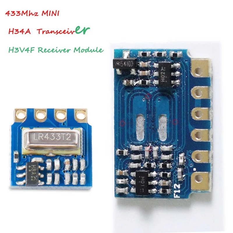 2 Pcs 2.6-12V H34A-433 433 MHz Mini Módulo Transmisor Inalámbrico Preguntar 
