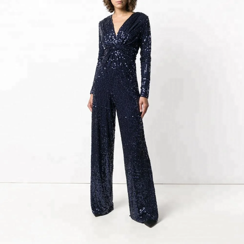 sequin party jumpsuit