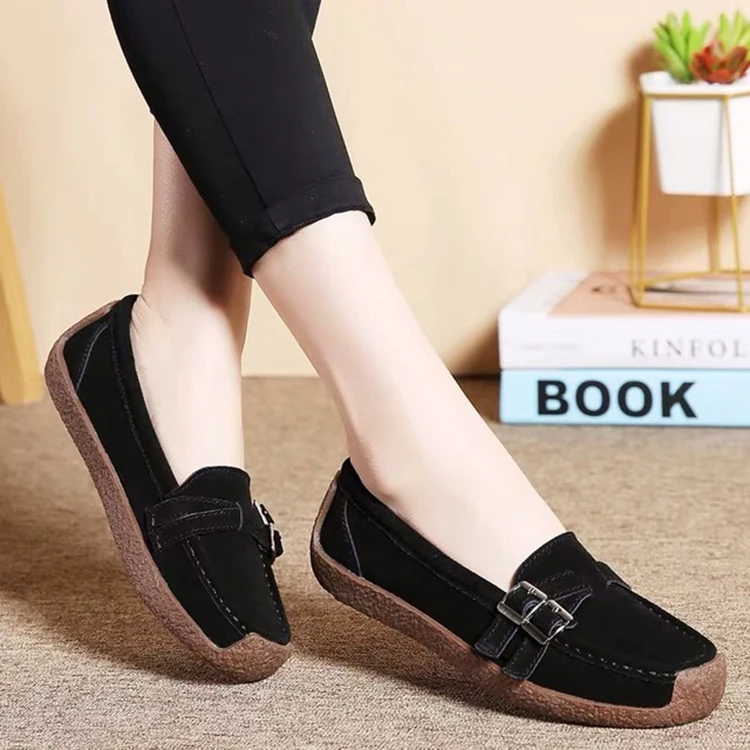 
 Оптовая продажа, модная дизайнерская женская кожаная обувь на плоской подошве  