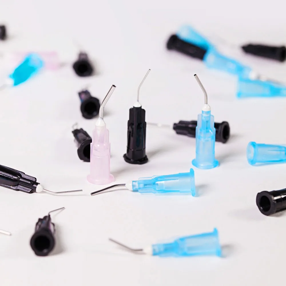 Disposable Dental Prebent Needle Tips/dental Irrigation Flow Needle
