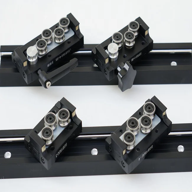 Dual Axis Linear Guide Rail With Linear Roller Bearing SGB25UU for Curtains
