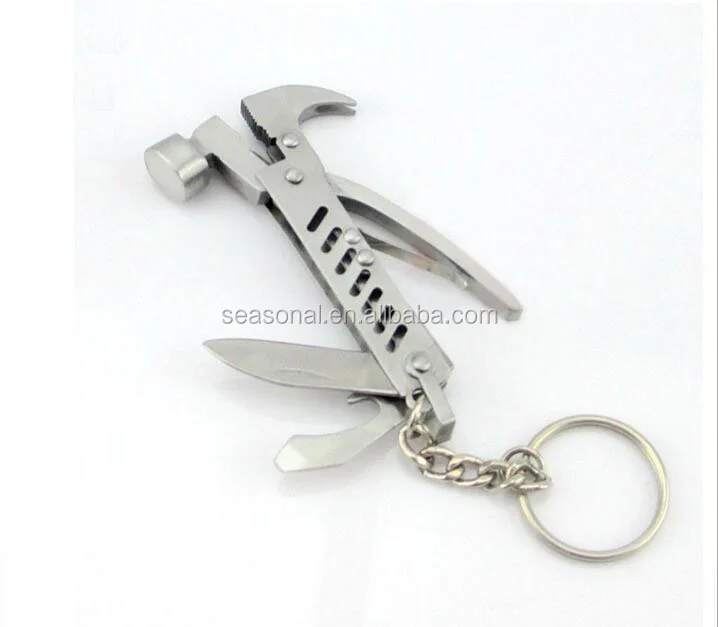 Карманный многофункциональный инструмент для выживания на открытом воздухе, мини-аварийный молоток безопасности для автомобиля