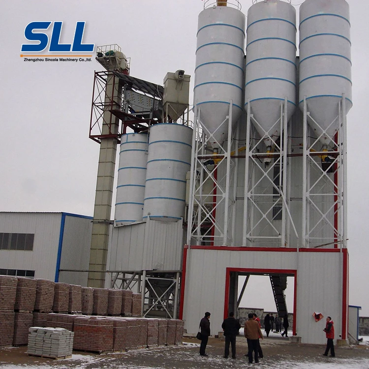 Автоматическая гидратированная линия по производству Лайма/завод, ленточный смеситель порошка, машина для смешивания шпатлевки