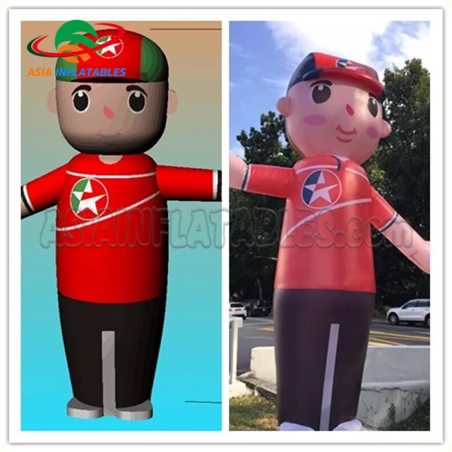 Caltex Blow up Advertising Man with Waving Hands