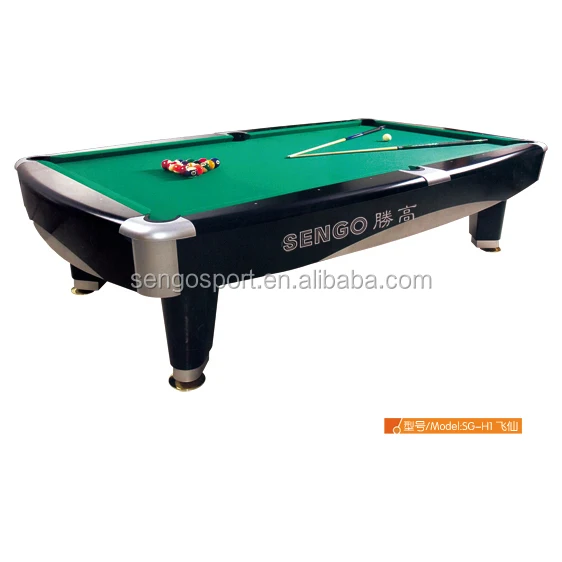 Standard Bumper Pool Poker Table Russian Pyramid Billiard Table