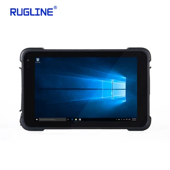 Rugline I86H 8 inch Windows 10 home Wifi Bt 4G standard layout RAM 4GB ROM 64GB Industrial Rugged Tablet PC