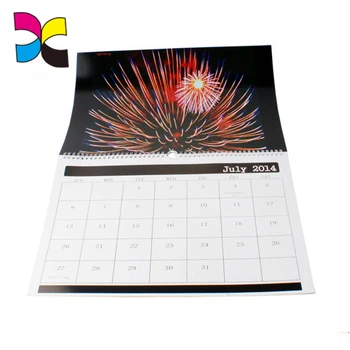 365 Days Desk Wall Calendar Customized Oem Art Paper Printing Calendar