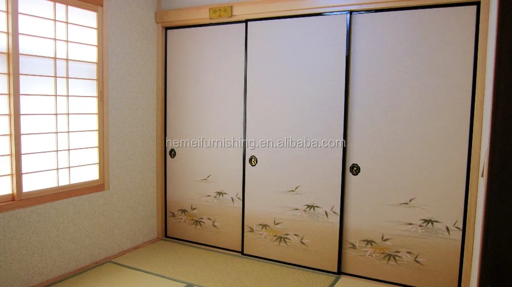 Customized Japanese Style Sliding Fusuma Door