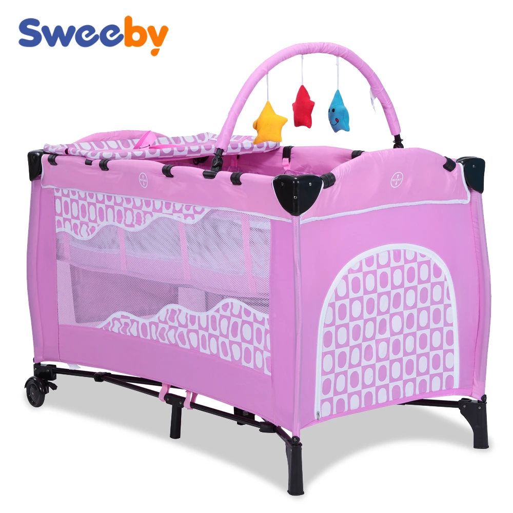 baby folding crib