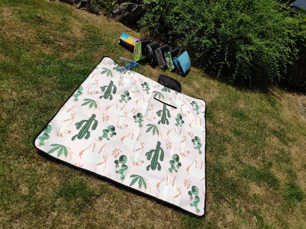 Custom Checkered Small Pocket Size Outdoor Picnic Rug Mat Blanket Buy