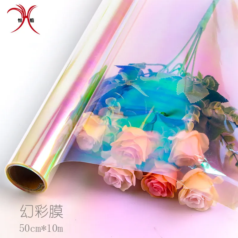 English Transparent Cellophane Bouquet Wrapping Paper Clothing Shoes Gift  Packing English Design Paper Flower - Buy English Transparent Cellophane