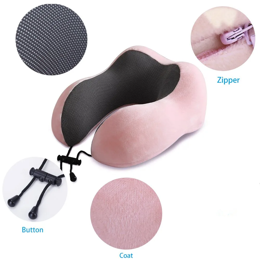 Высокое качество ортопедические Roll боли средства ухода за кожей Шеи поддержка чистый пены памяти портативный путешествия