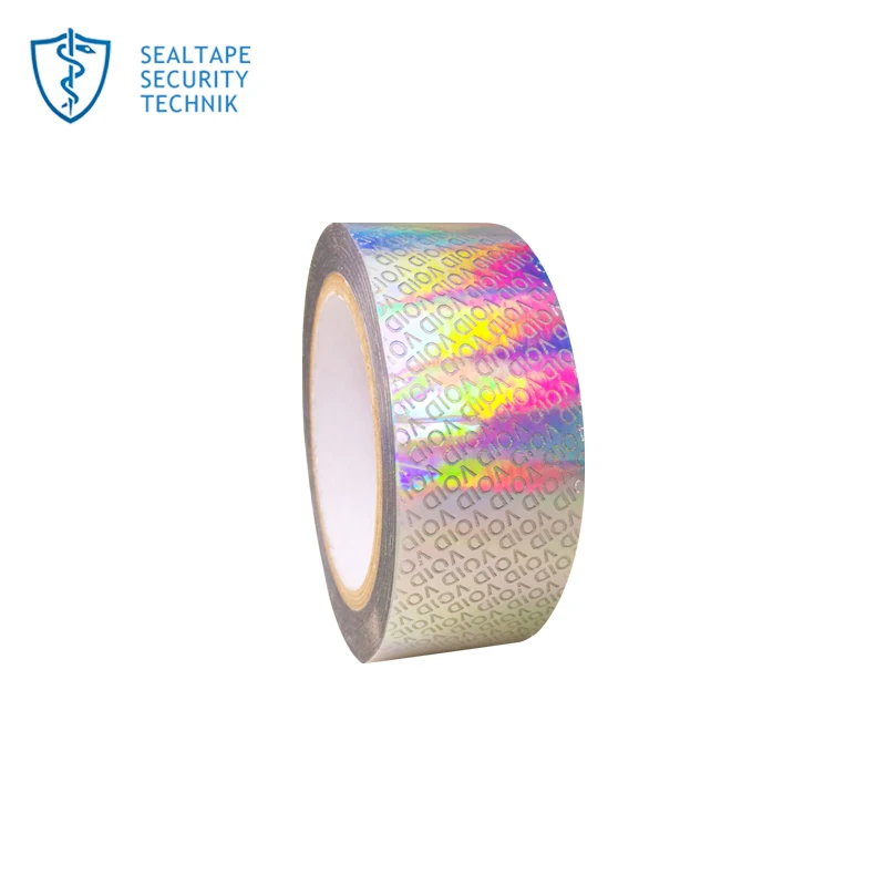 holographic rainbow custom hologram sticker tape