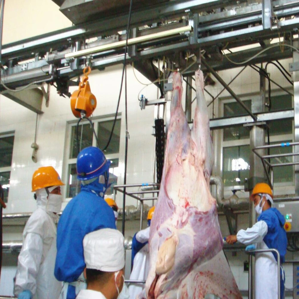 New livestock slaughtering machine halal slaughterhouse equipment for cattle slaughtering production line
