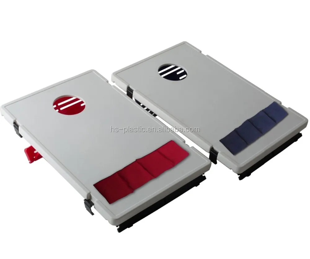 
 Пластиковые Cornhole бросить настольная игра белый OEM здоровый наклейки печать или шелк 1000 шт с мешок фасоли HS-BT001 HDPE. ПП CN китайский сенсорный экран  