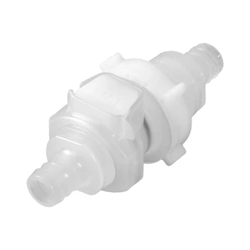 1/2" tube Plastic quick coupling disconnect connector fitting