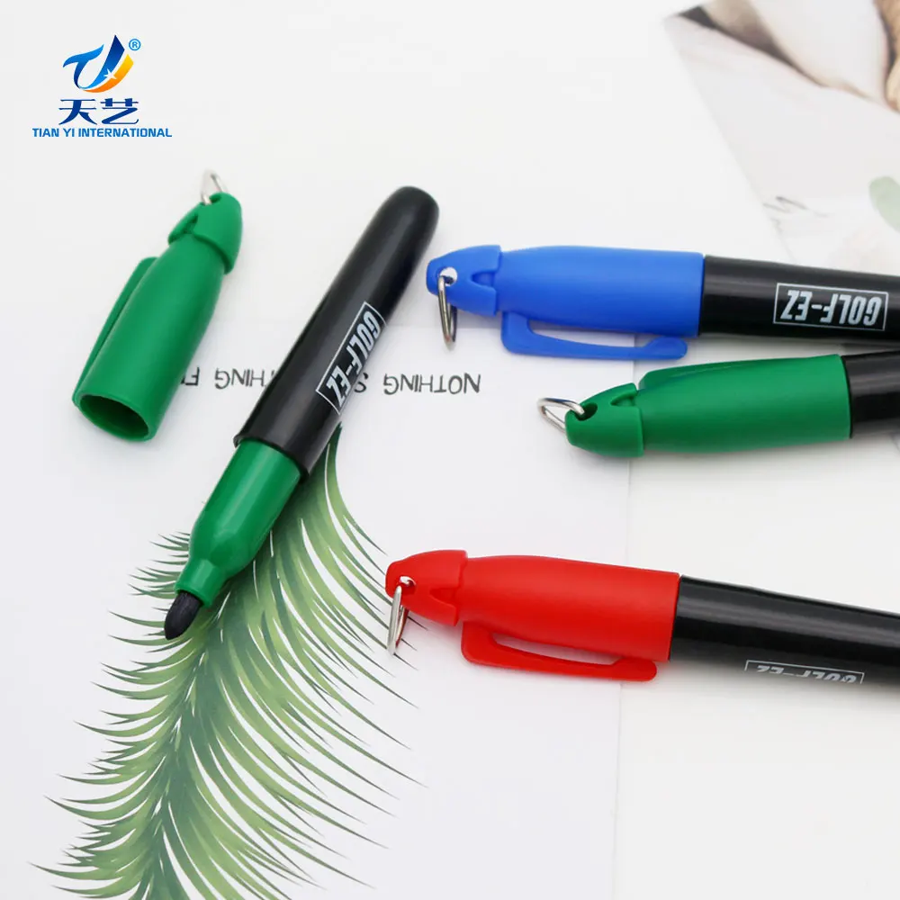 Многоцветный Перманентный мини-маркер с крючком, маркер по хорошей цене