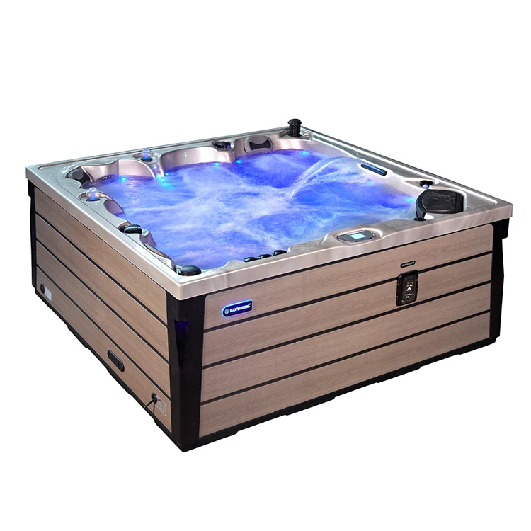 Chinese Manufacturers Freestanding Acrylic Cheap 5 Person Hot Tub Spa Outdoor for Backyard Massage Free Video Japanese Hot Tub