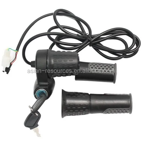 RisunMotor 24V-72V Ebike Twist Throttle Speed Accelerator for Electric Bicycle 