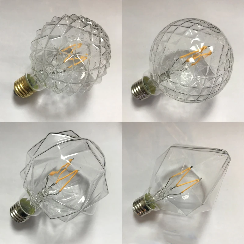 Pineapple LED Filament Bulb E27 Warm White Dimmable 4W Special Shape Decorative Bulb