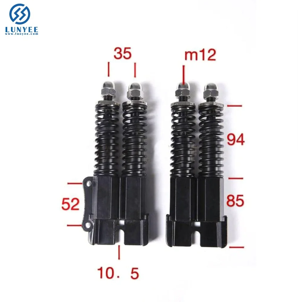 Fourche Avant 10 Pouces Fututech Pour Scooter électrique – Amortisseurs Hydrauliques, Compatibles Dualtron, Speedual, Speedway, Kugoo – Paire De 2, En Alliage D'aluminium