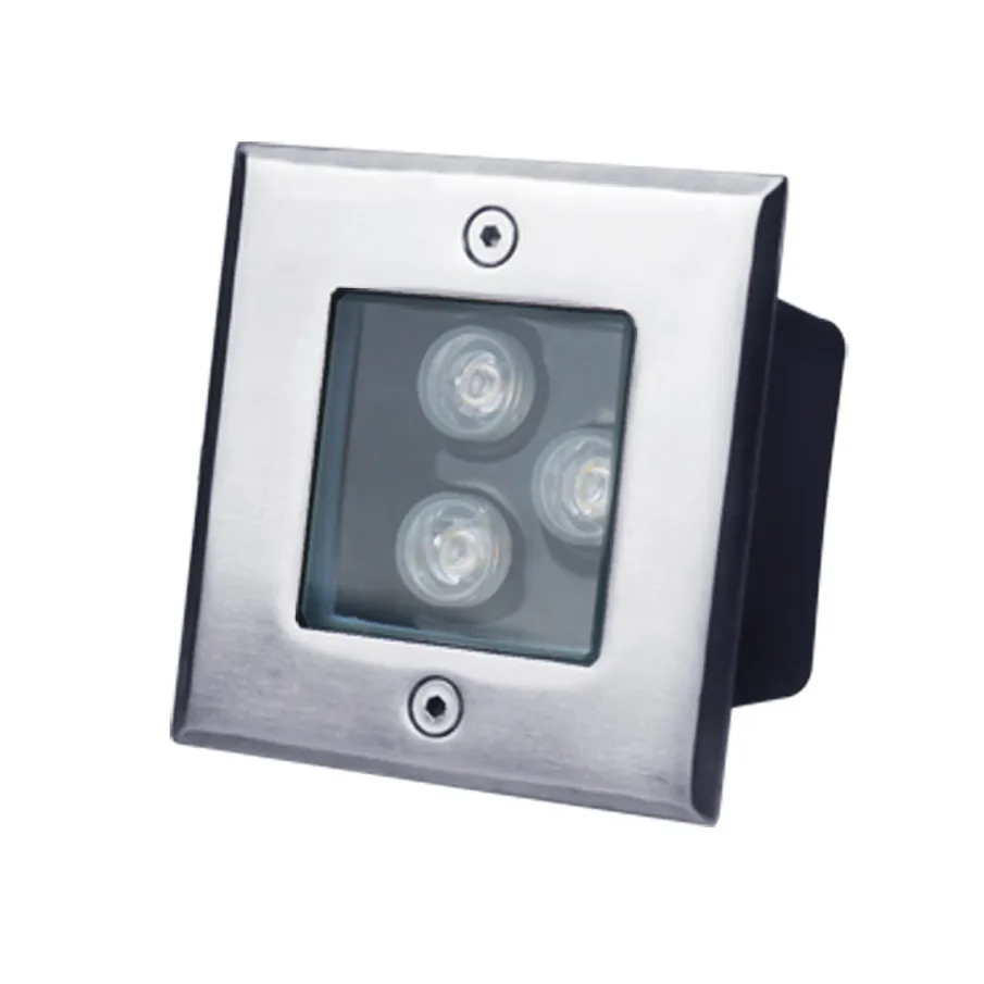 CE RoHs 3 Вт квадратная ступенчатая лестка декоративная встраиваемые светильники светодиодные Подземные