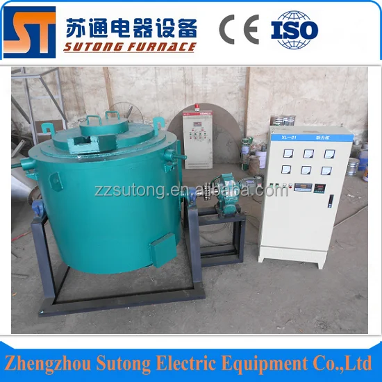 100kg 1500C Electric Heat Glass Melting Furnace