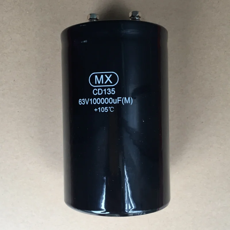 Condensateur électrolytique 10000µF 63V – Vissable 35x60mm, Série CD, JH