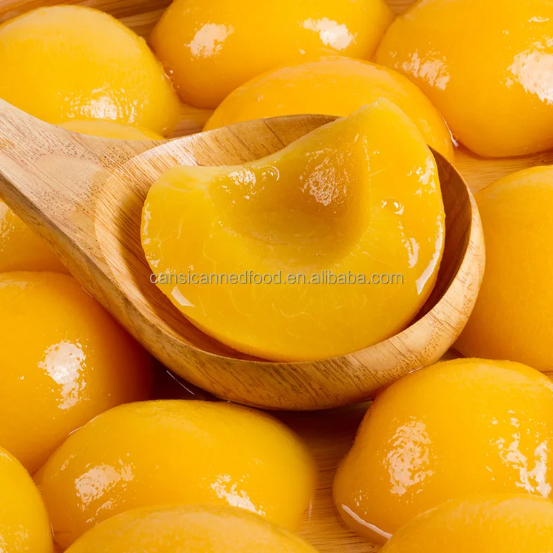 
Консервированные фрукты известного бренда, консервированные желтые персики, фрукты в сиропе 880 г 