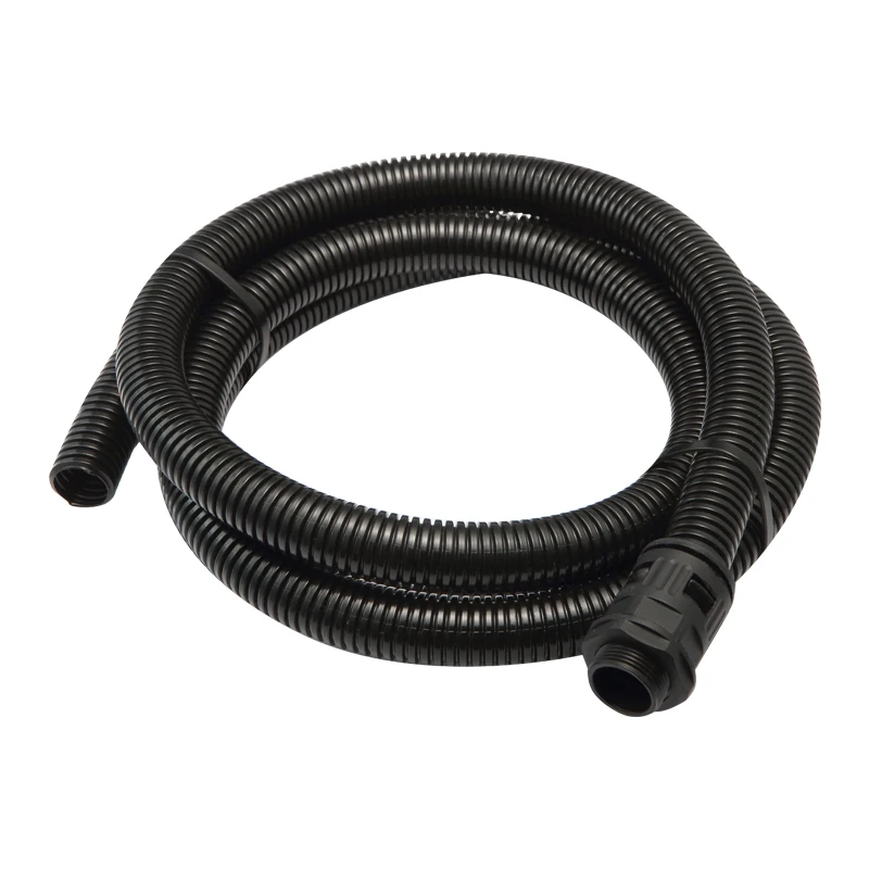Automatic Manufacture of All Types of Plastic Pipes Black Flexible Corrugated Split Tubing Convoluted Wire Loom Open Conduit