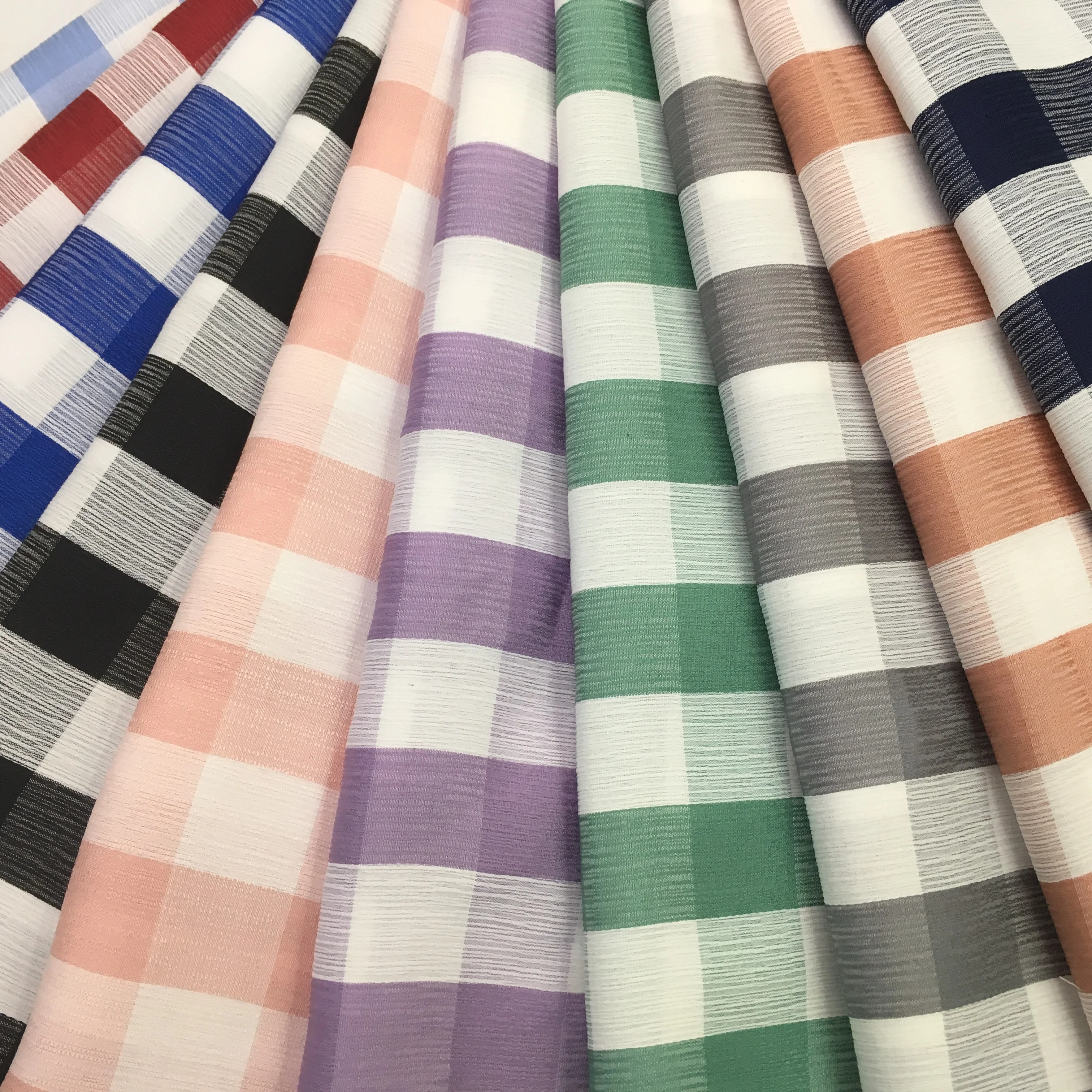 
 Оптовая продажа, 50% полиэстер, 50% хлопок, ткань с цветным принтом для платьев  