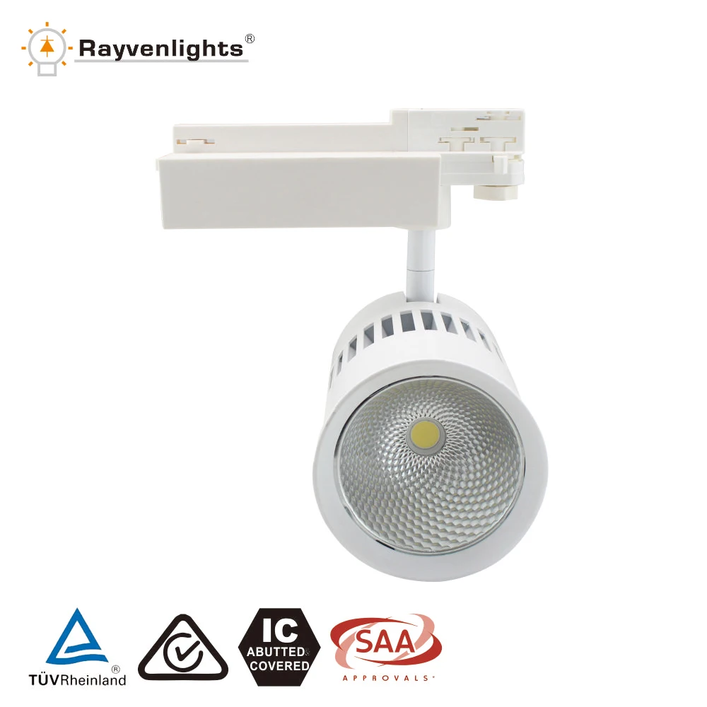 CE Rohs Утвержденный 40w 50W COB светодиодный Трековый светильник, RA>83