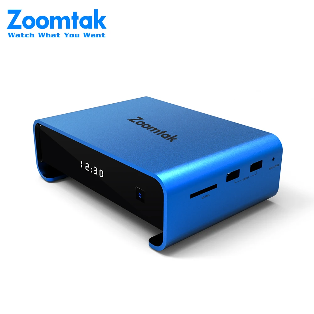 Zoomtak High Quality Octa Core Android 7.1 4k Ott Internet Tv Box High Speed HD-MI WiFi6 US TV Box